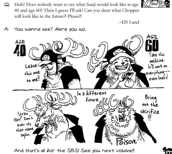 What is the dark timeline chopper in One Piece? - Quora
