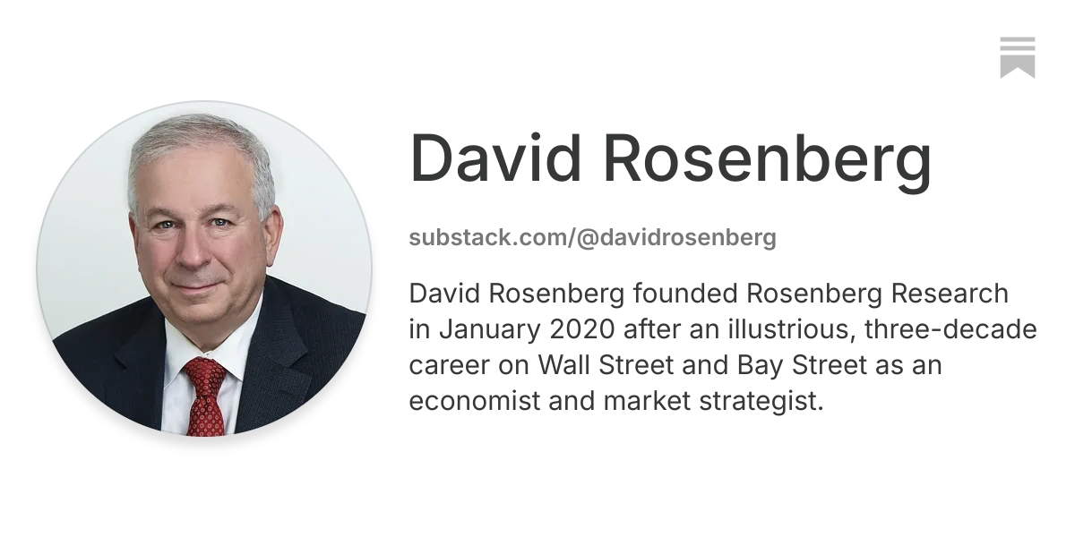 David Rosenberg | Substack