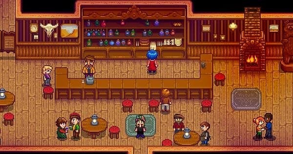 TIP] Be at The Stardrop Saloon at 5pm on fridays to improve your friendship  with 16 Villagers! : r/StardewValley