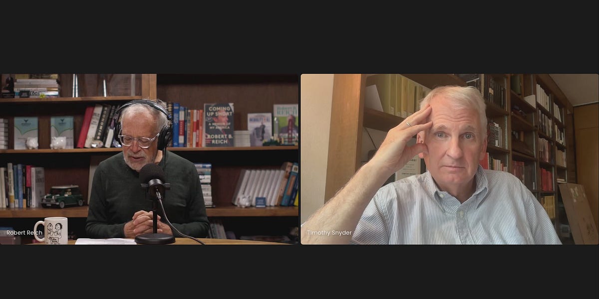 In Conversation with Timothy Snyder: On Tyranny, Trump, and the Midterms