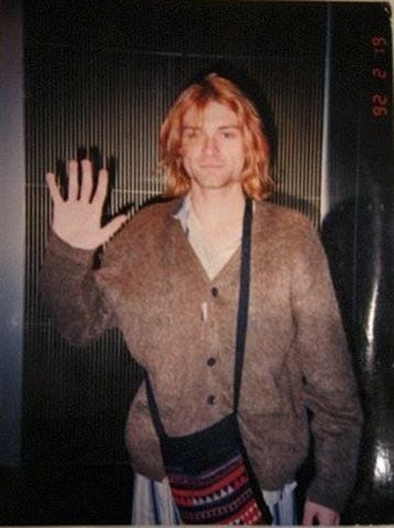 A Pinterest pin added by msyey on Aug 07, 2024. The author is msy (sickassguitarsolo). May present: kurt cobain waving, kurt cobain, nirvana, grunge. A Pinterest pin added by msyey on Aug 07, 2024. The author is msy (sickassguitarsolo). May present: kurt cobain waving, kurt cobain, nirvana, grunge.