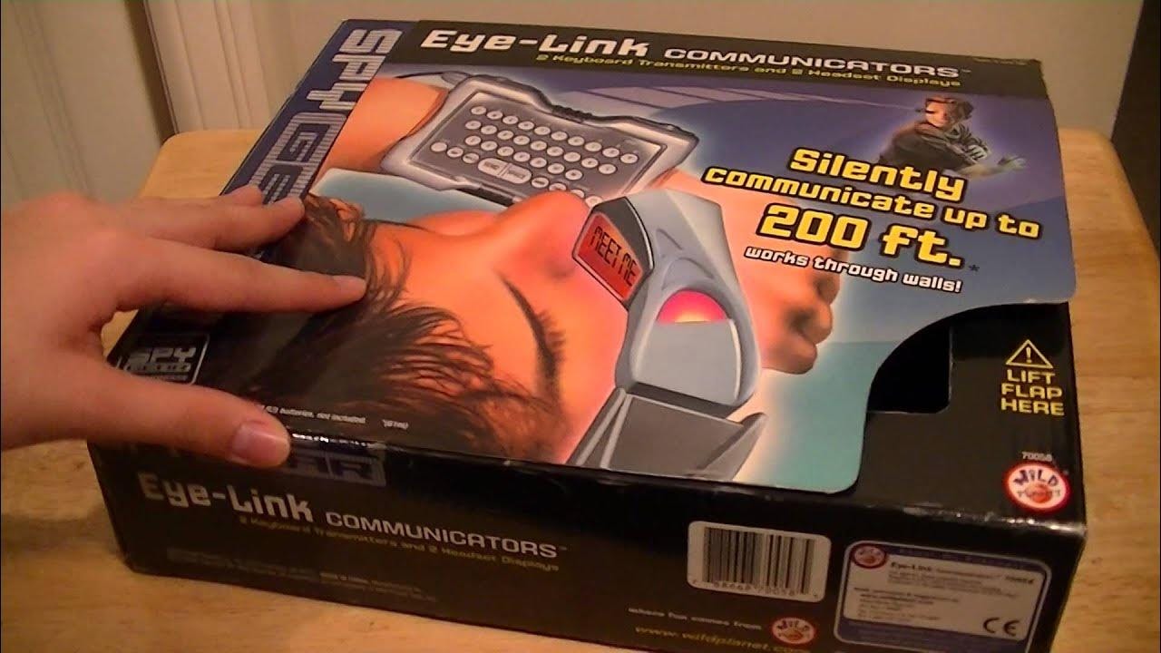 Toy Google Glass?! Spy Gear Eye-Link Communicator First Look: - YouTube