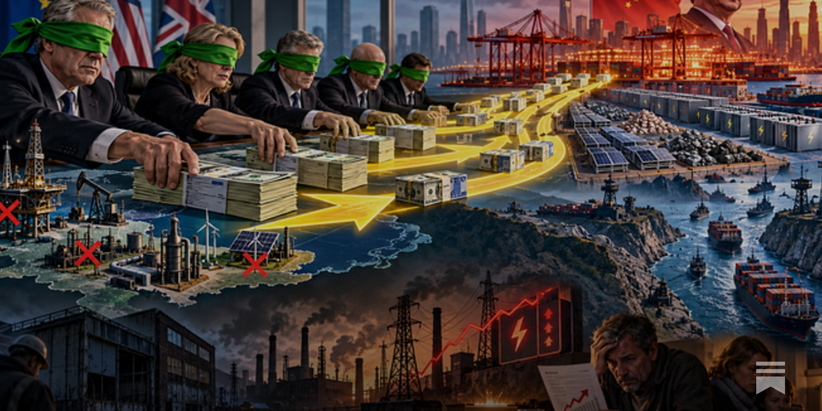 When Green Agenda Bureaucrats Decide Where Energy Capital Flows, Hidden Costs Mount and The West Loses