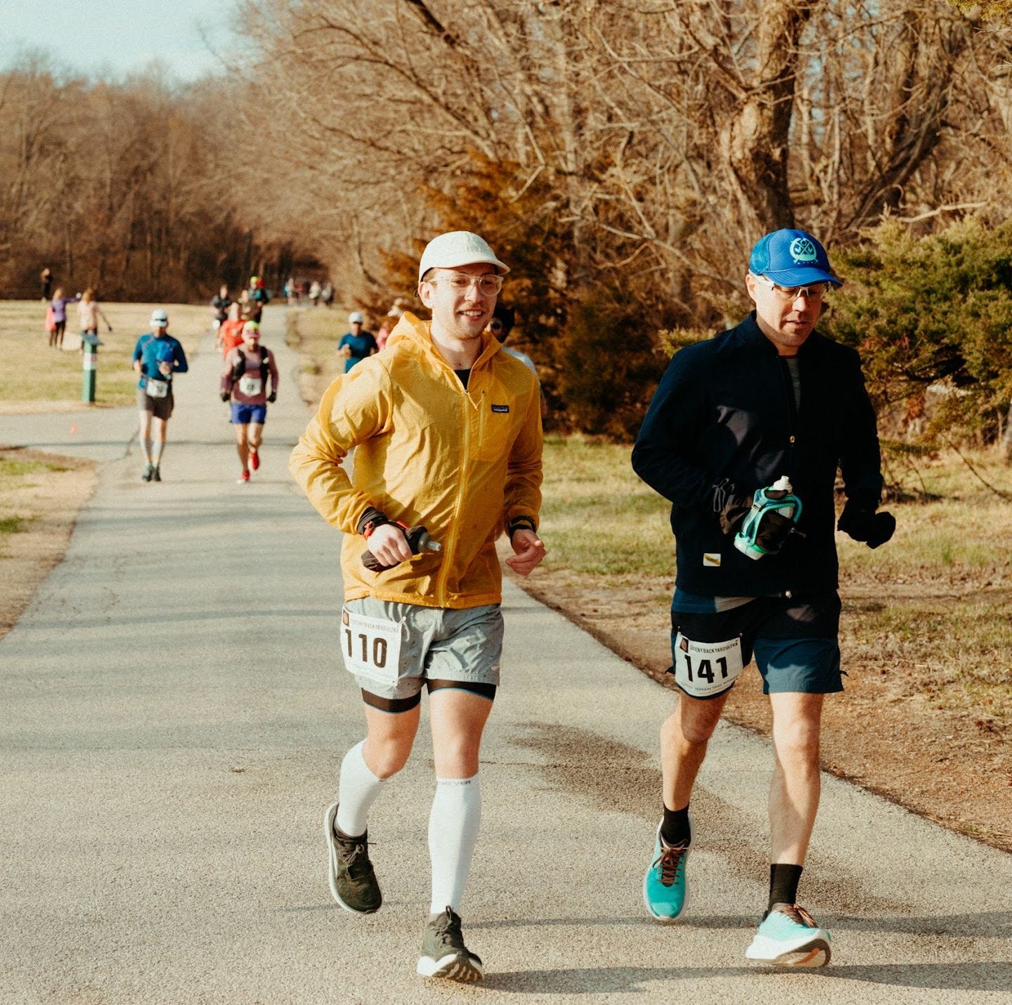 Chatting at end of loop during first day (pc: Anna Brannon)