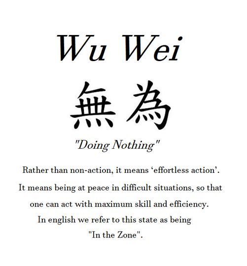 Harrison Gwinnett on LinkedIn: In the Chinese tradition there is a saying  which is 'Wu Wei'. It…