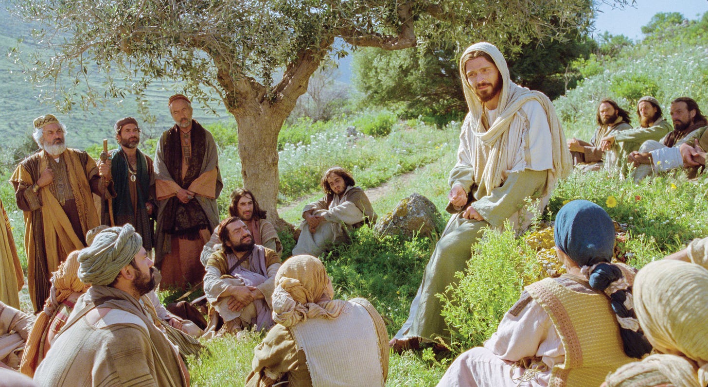 Jesus Teaches All to Seek God's Kingdom Jesus Teaches All to Seek God's Kingdom