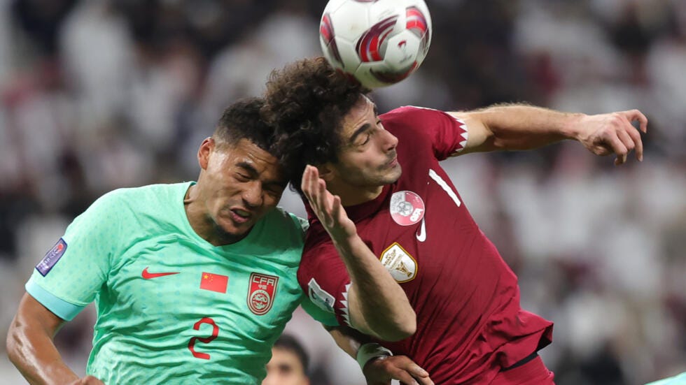 Toothless China on brink of early Asian Cup exit
