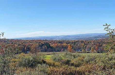 river, bridge, mountains