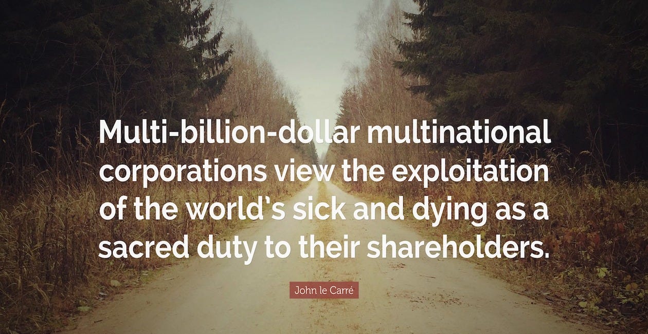 Corporate Colonialism