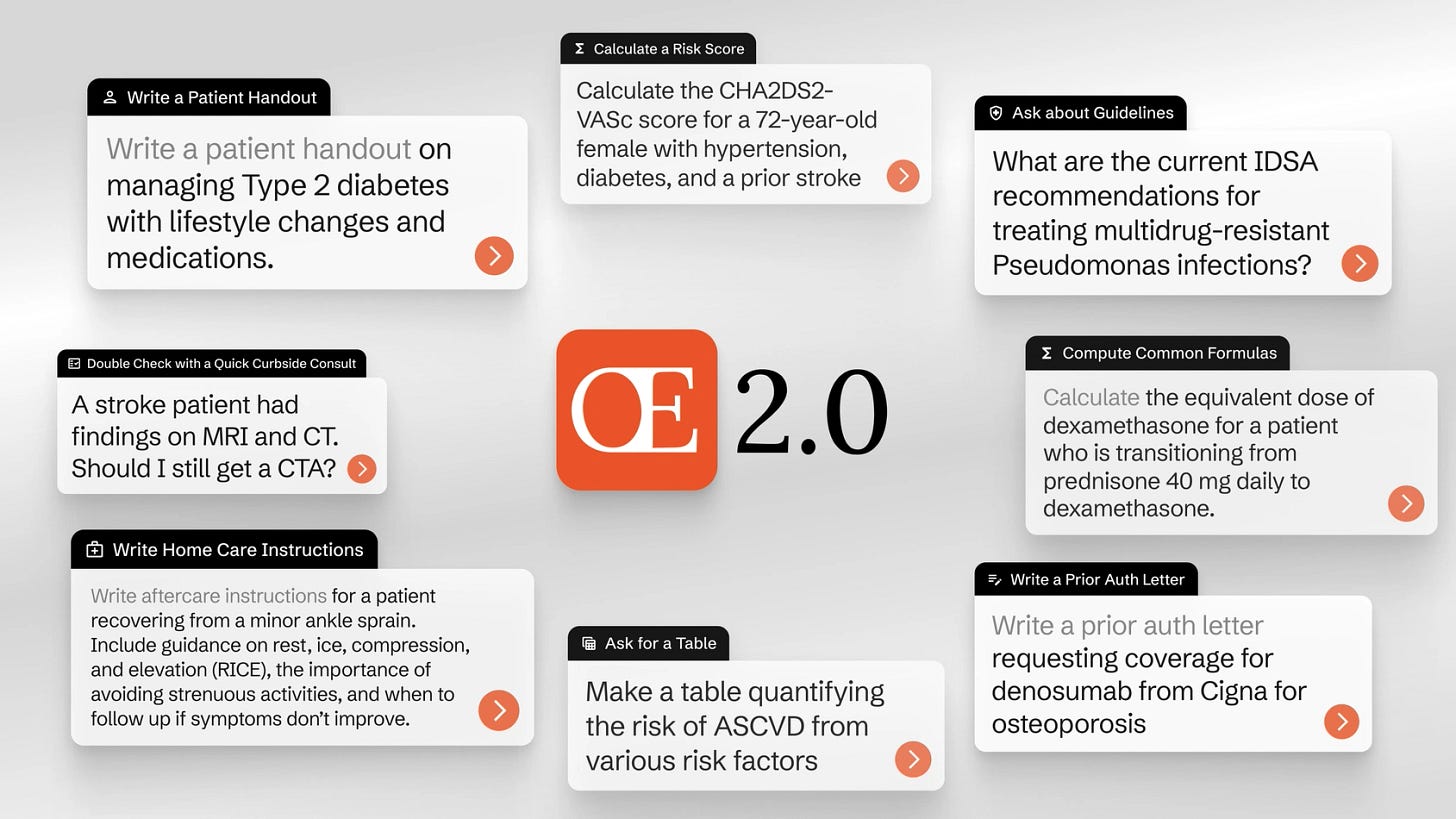 OpenEvidence 2.0 Now Available: OpenEvidence Adds Administrative and  Clinical Workflows, Calculators, and Enhanced Primary Evidence Modules |  OpenEvidence