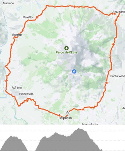 Giro dell'Etna: una granfondo? No, un viaggio di scoperta - Bici Style Giro dell'Etna: una granfondo? No, un viaggio di scoperta - Bici Style