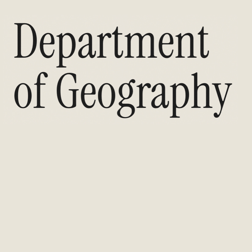 Department of Geography