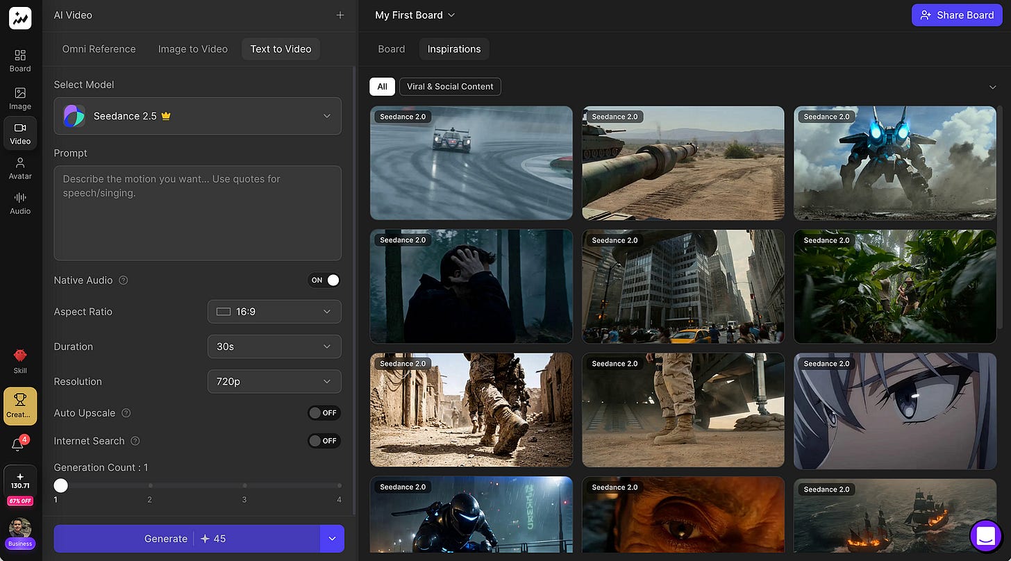 Topview AI video generator page. Image by Jim Clyde Monge