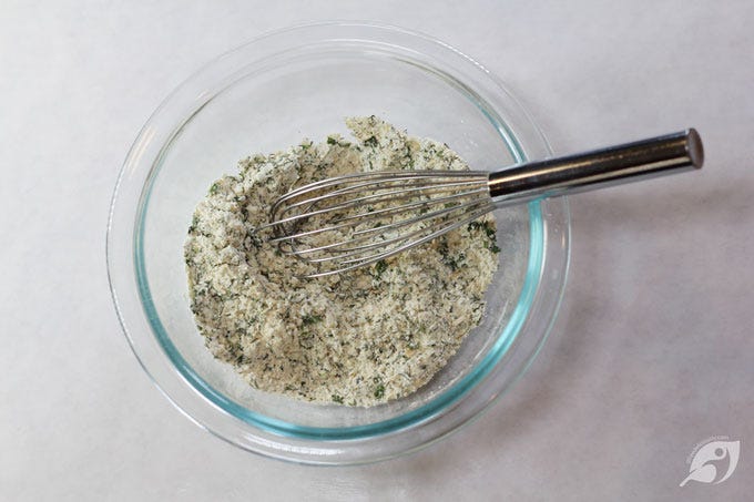 Add the ingredients, whisk to combine, and store for up to 3 months.