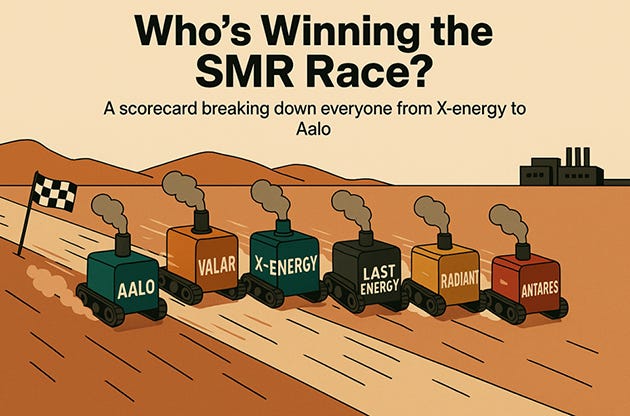 Who’s winning the SMR race?
