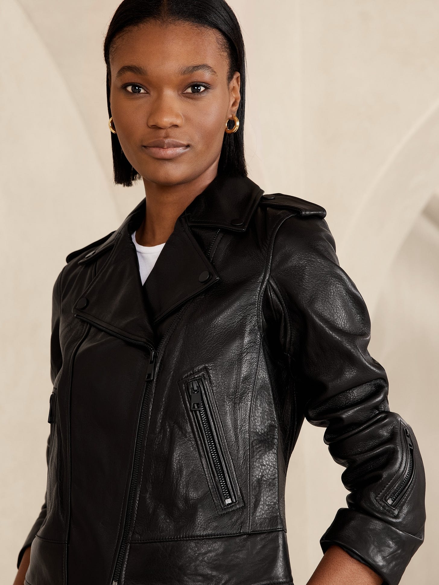 Essential Leather Jacket