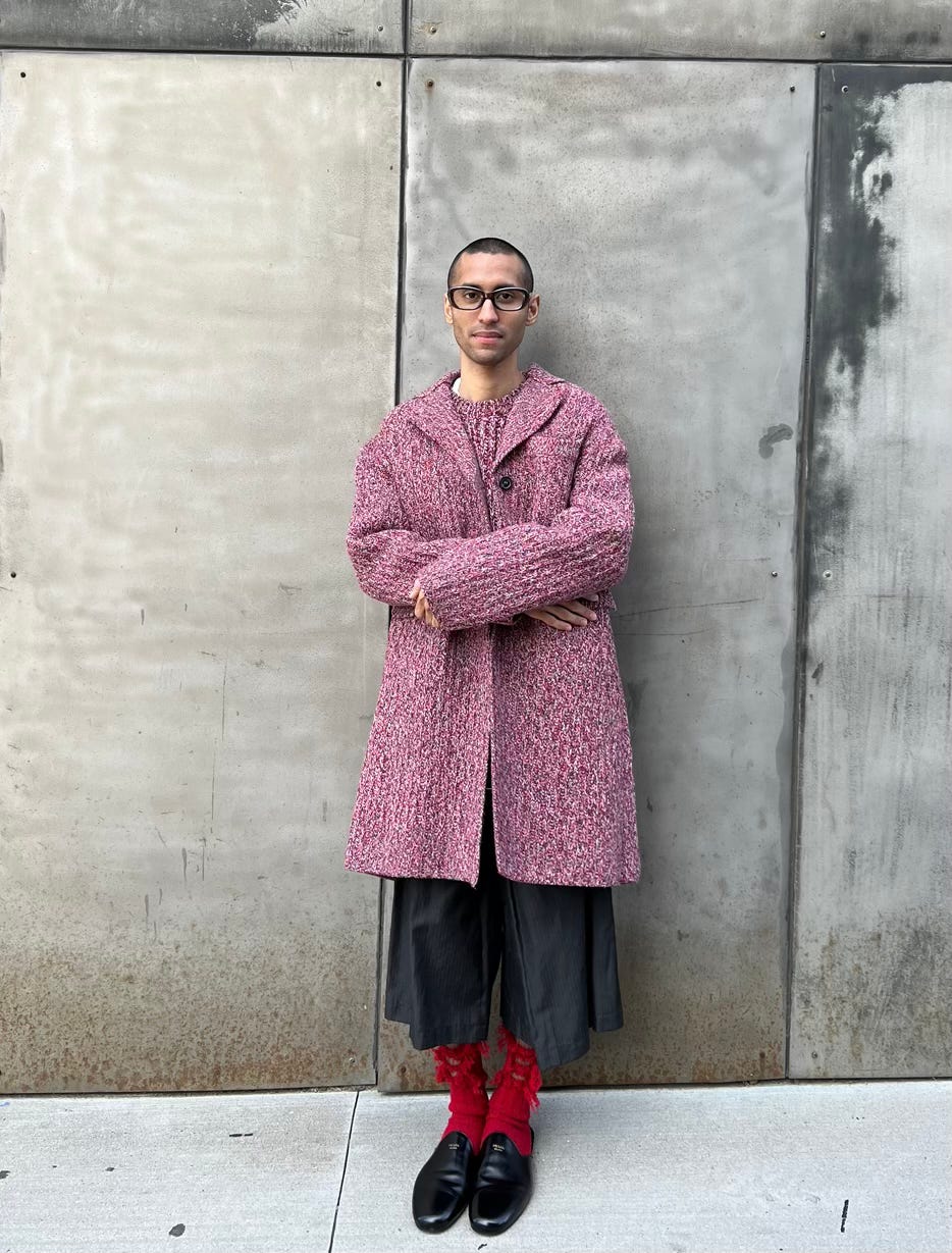 JUNYA WATANABE PINK コート I Like Your Style: The Tech Worker Obsessed with Jil, Junya, and