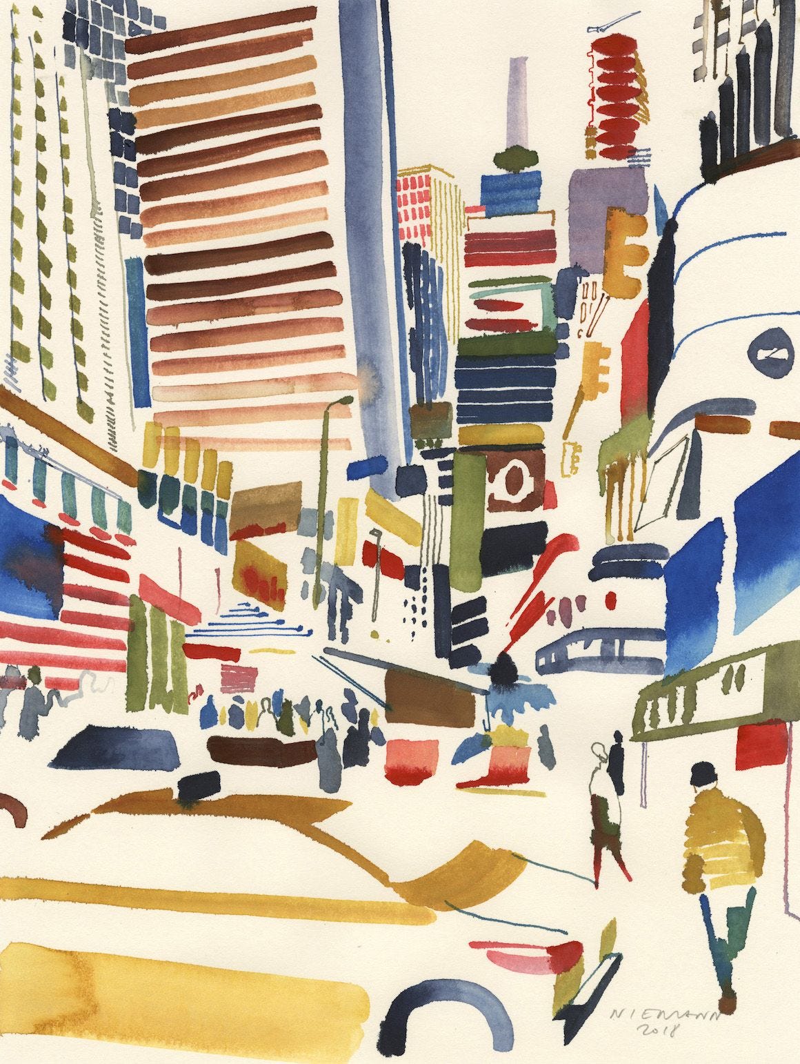 Image may contain Art Painting Modern Art Adult Person and Drawing