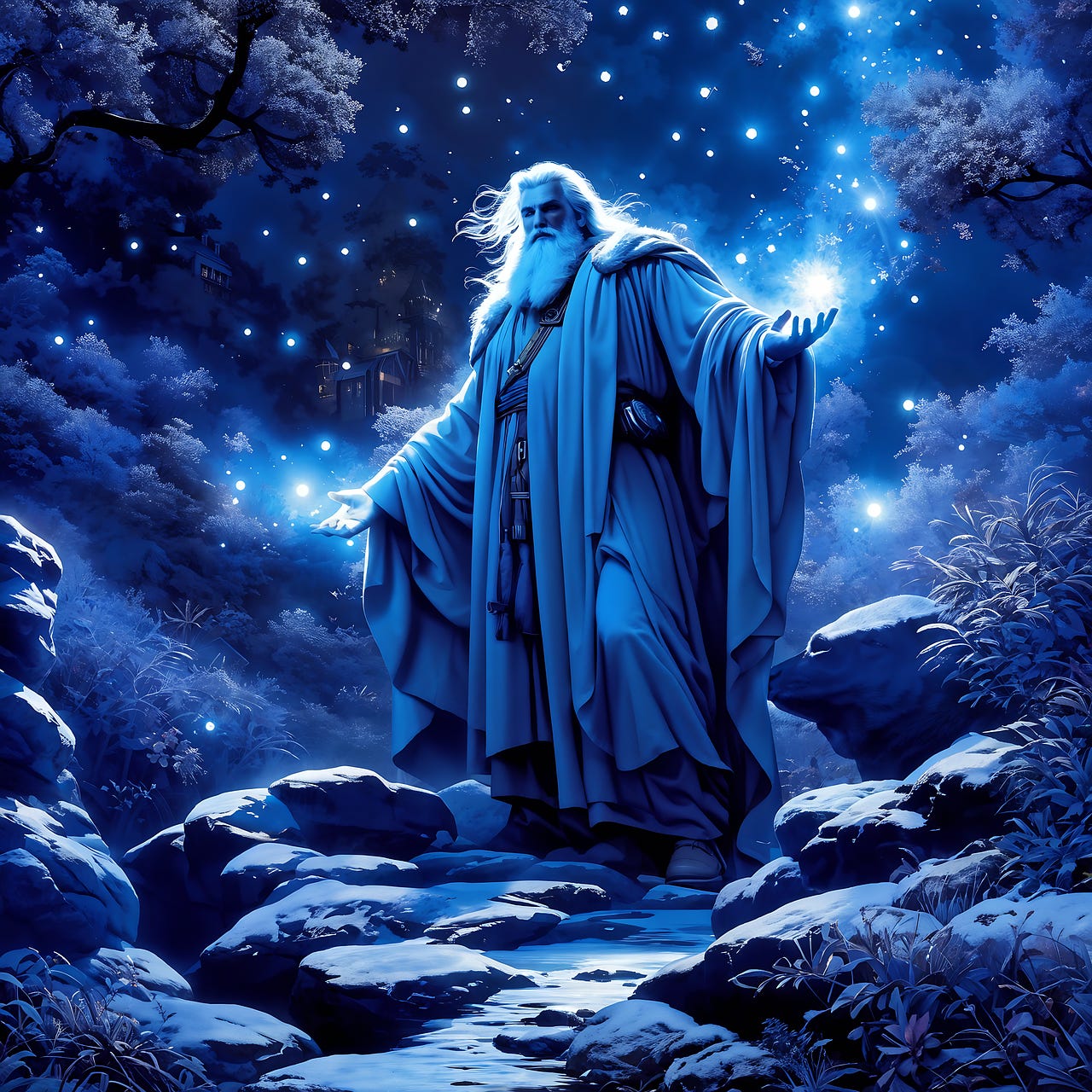Free ai generated abraham man illustration