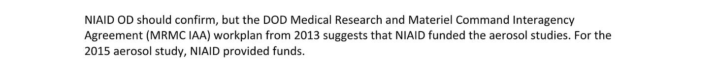 Kurilla's internal report answers the funding question. Release, page 23. Kurilla's internal report answers the funding question. Release, page 23.