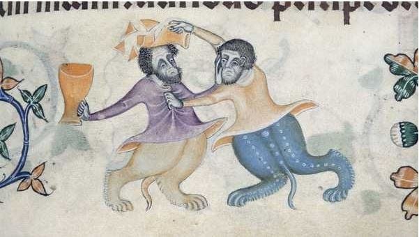 Marvellous Monsters from the Luttrell Psalter – bridgeman blog