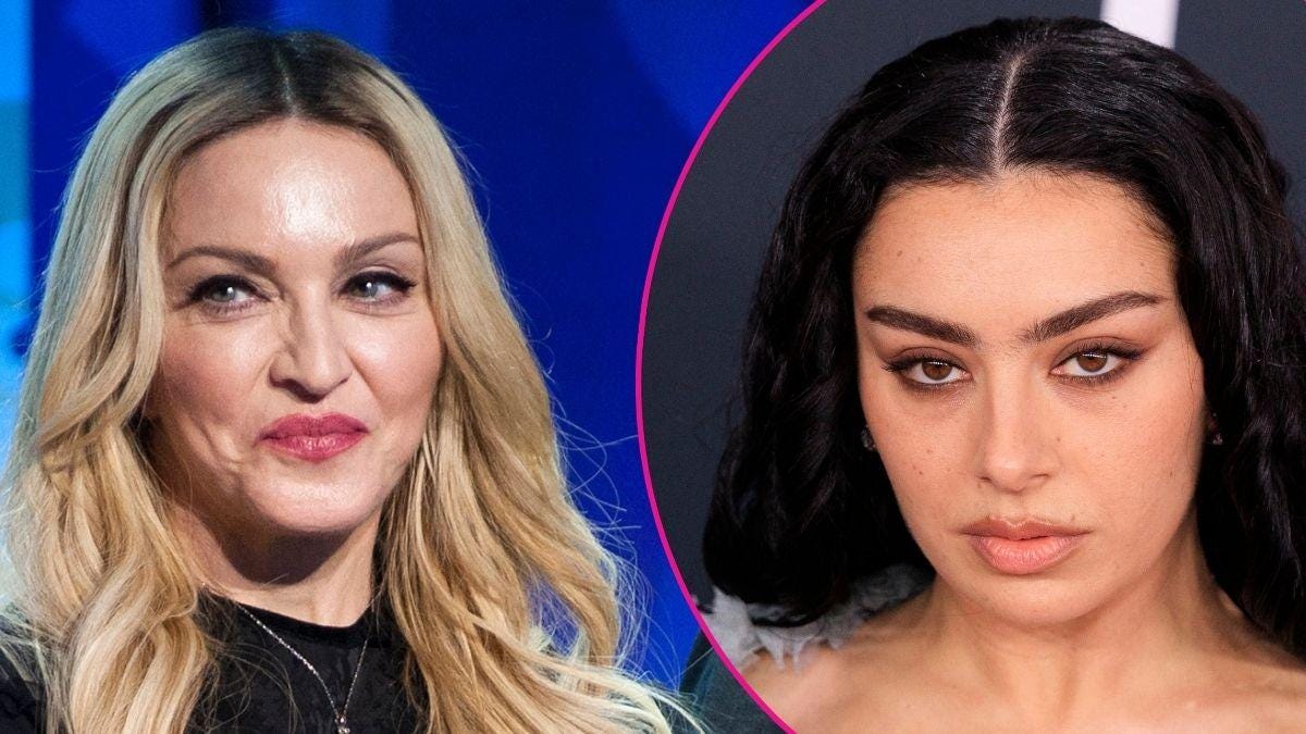 Madonna,Charlie XCX, Madonna,Charlie XCX,