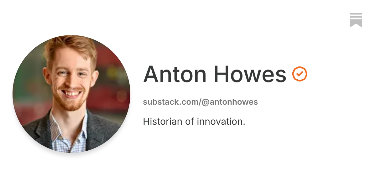 Anton Howes | Substack