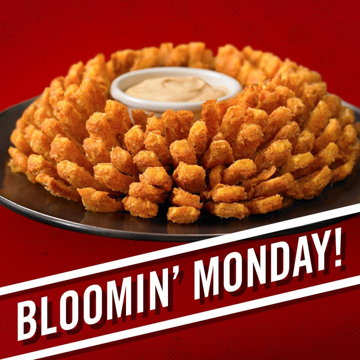 Outback Steakhouse on X: "A Free Bloomin' Onion is a FREE Bloomin' Onion!  🙌 Visit us for your free Bloomin' Onion with purchase on Monday, June  11th. https://t.co/jLv0hVu9yS" / X