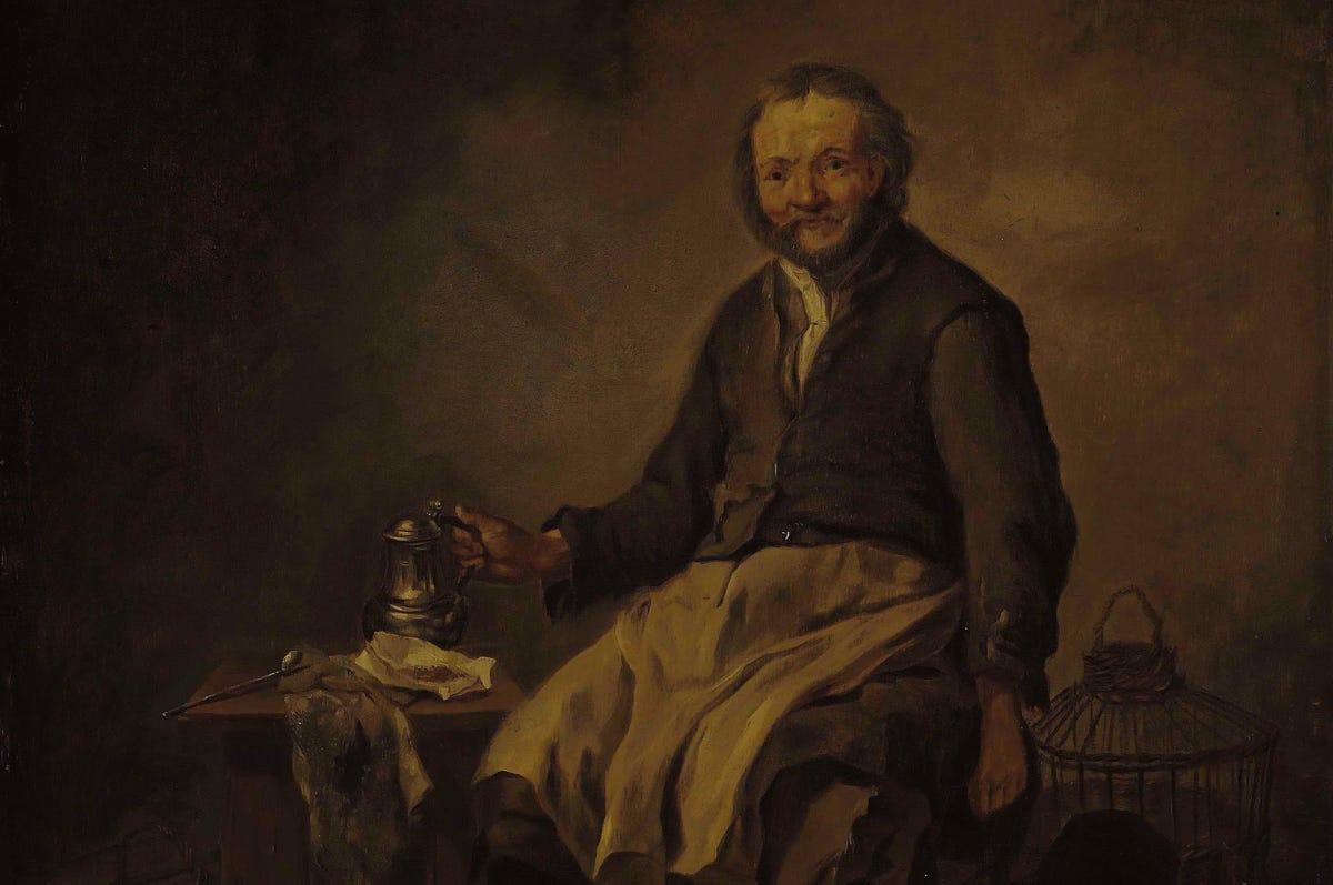 peasant in tavern