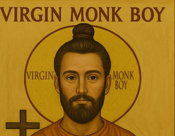 Virgin Monk Boy: Patron Saint Against Christian Nationalism