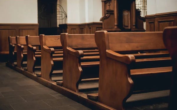 Church pews Stock Photos, Royalty Free Church pews Images | Depositphotos