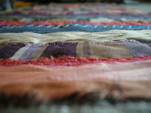 Silk Strip Patchwork Silk Strip Patchwork