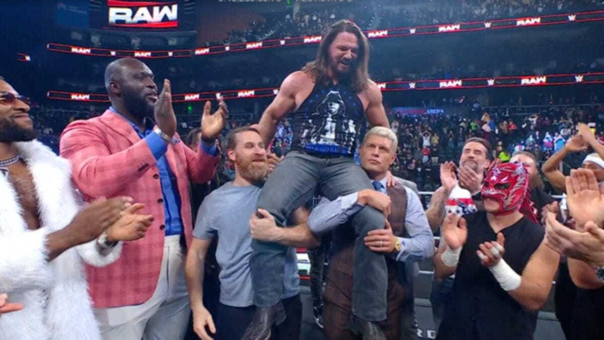 WWE's Ulterior Motive In AJ Styles' Hall Of Fame Induction Announcement  Revealed – TJR Wrestling