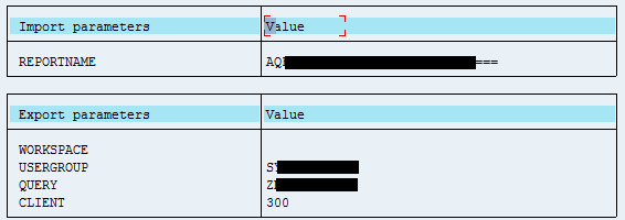 Decoded Report Name RSAQ_DECODE_REPORT_NAME Se37-RSAQ_DECODE_REPORT_NAME