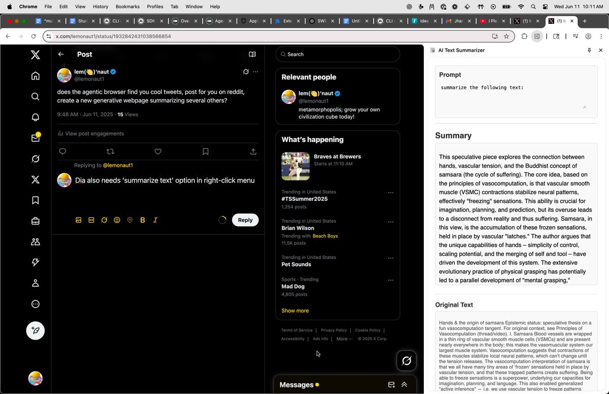 Dia and the Future of Agentic Browsing