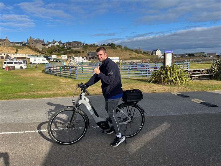 The new Portsoy Community Enterprise e-bikes are now available to hire.