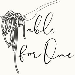 Table For One by Eleanor Wilkinson logo