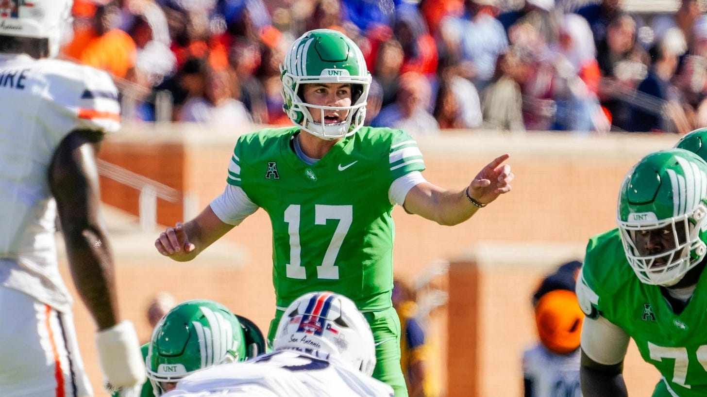 Mestemaker Added to Manning Award Watch List - University of North Texas Athletics Mestemaker Added to Manning Award Watch List - University of North Texas Athletics