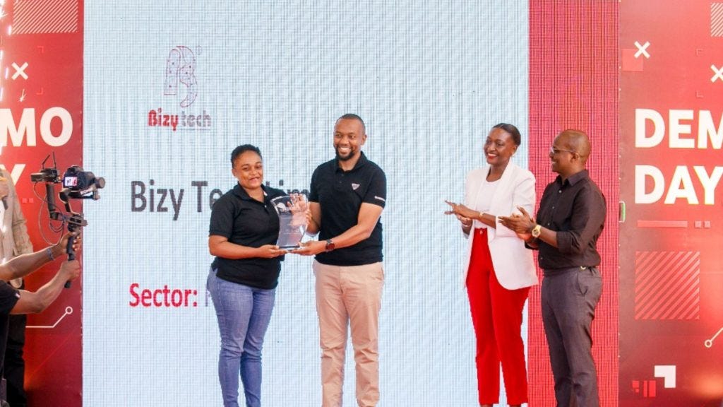 Vodacom Tanzania: Three tech startups have emerged as the top winners of the second edition of Vodacom’s digital accelerator in Tanzania. Photo: Supplied/Ventureburn