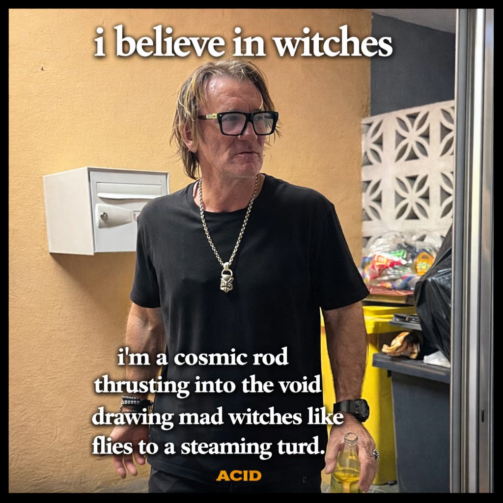 𝚒 𝚋𝚎𝚕𝚒𝚎𝚟𝚎 𝚒𝚗 𝚠𝚒𝚝𝚌𝚑𝚎𝚜. - by Hugh Hendry