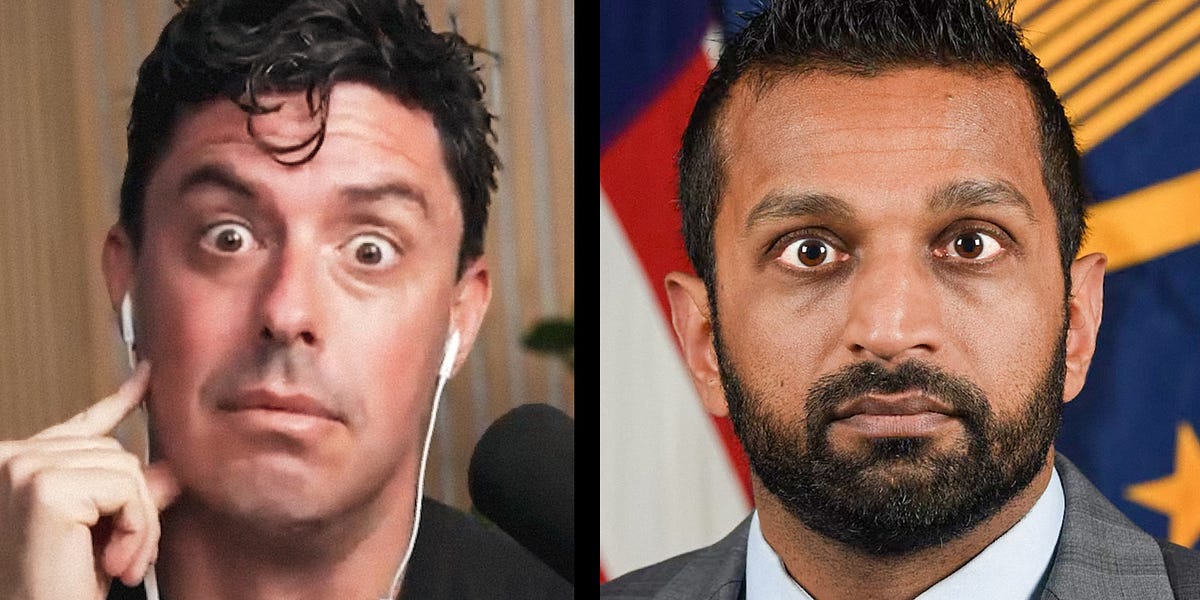 Tim's a Streamer Now: Crazy Eyes Kash Patel is Utterly Screwed