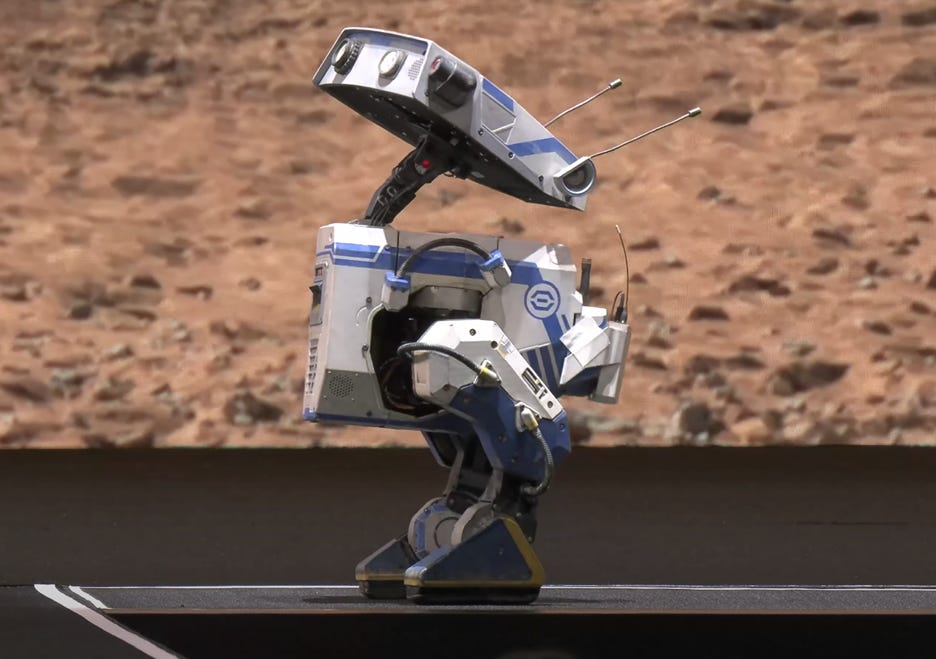 A robot with a antenna
AI-generated content may be incorrect. A robot with a antenna
AI-generated content may be incorrect.