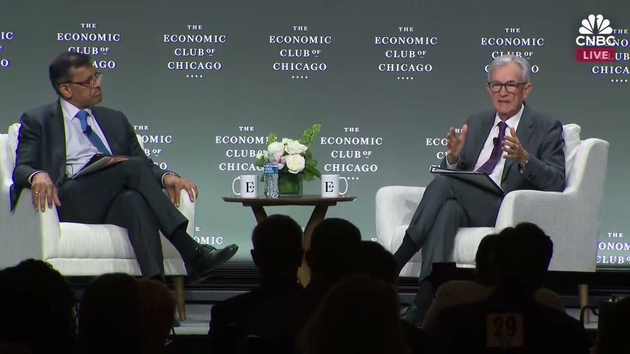 Watch+Fed+Chair+Jerome+Powell+speak+on+his+outlook+for+the+U S +economy+—+4  16 2025 opening - YouTube
