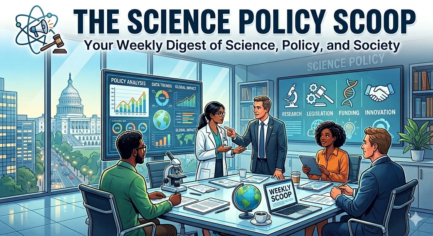 Science Policy Programs The Science Policy Scoop (Week of April 13, 2026)