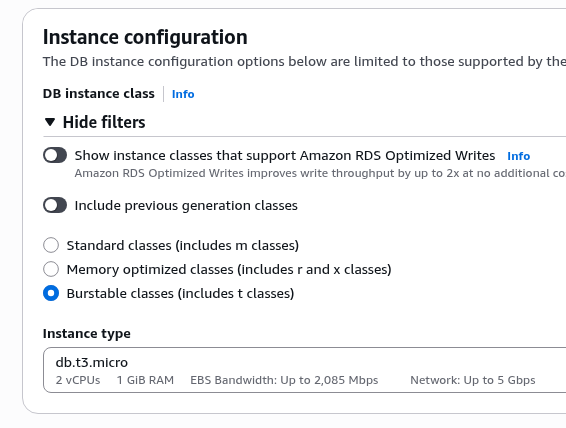 AWS: basic infrastructure setup for WordPress
