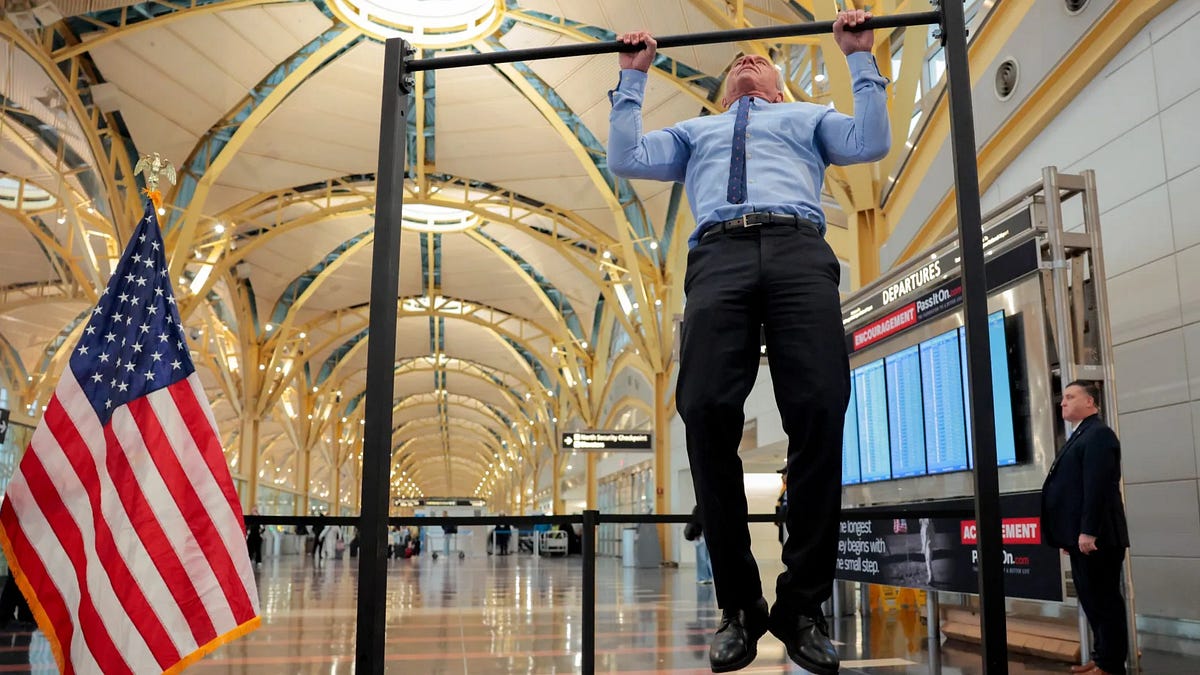 RFK, Jr. Can't Do Pull-Ups