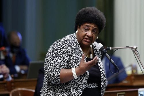 Secretary of State Shirley Weber. Secretary of State Shirley Weber.