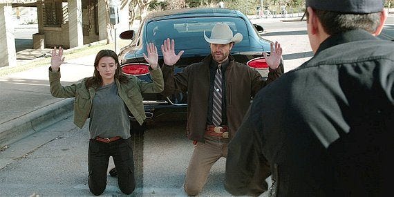 Walker Cordell and Cassie on hands with arms up 2.10. Walker Cordell and Cassie on hands with arms up 2.10.