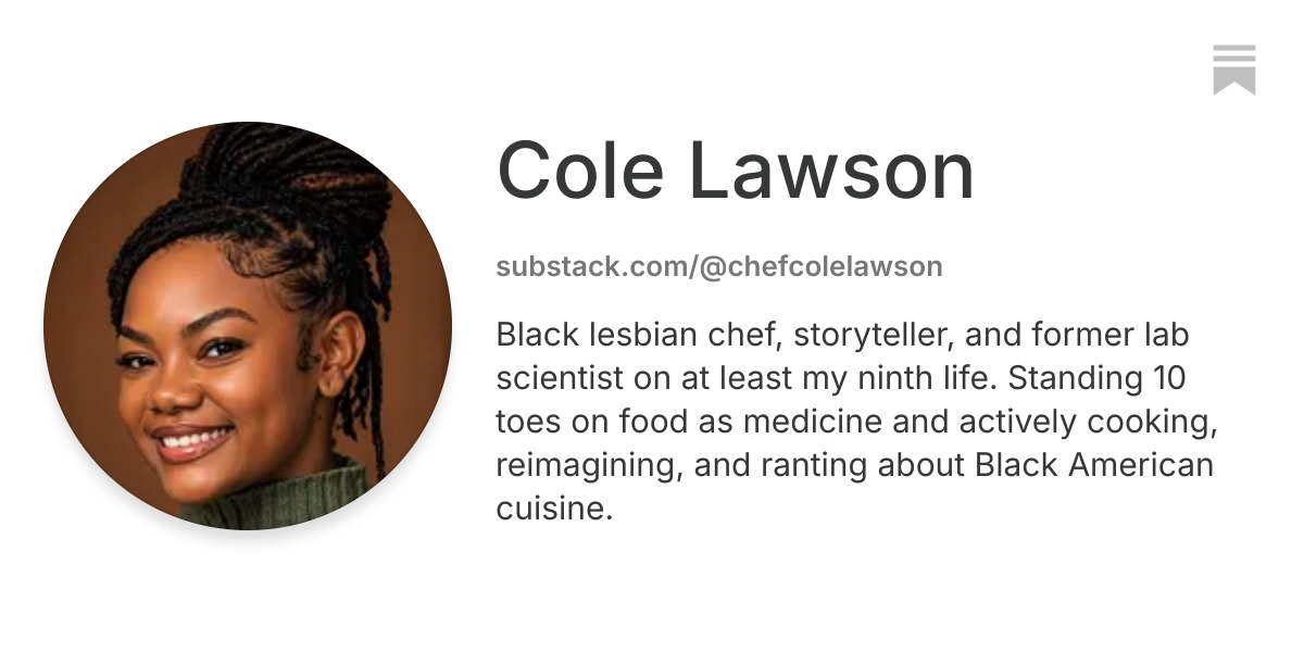 Cole Lawson | Substack