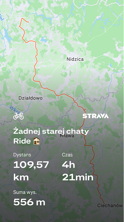 Trasa w trzech odcinkach